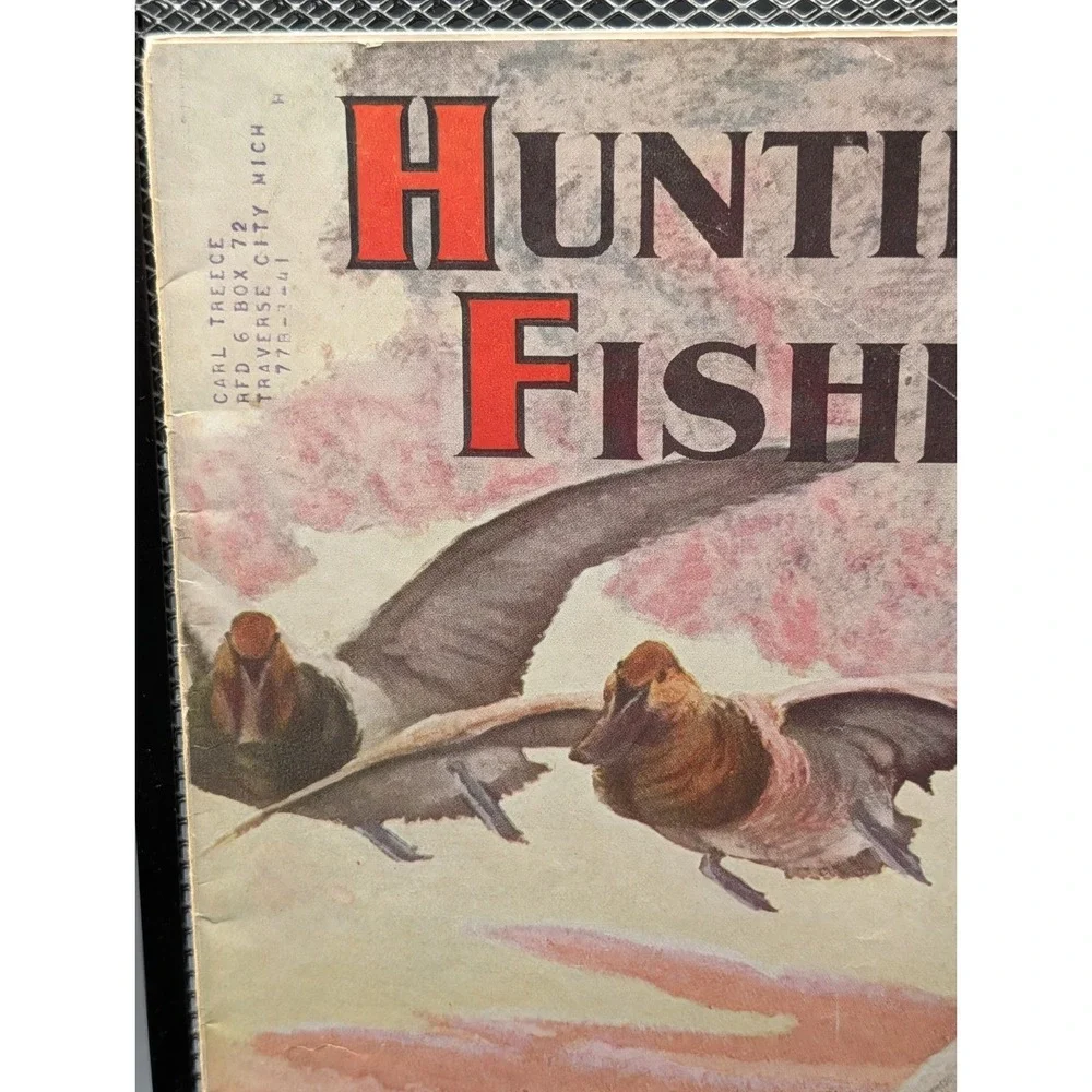Vintage Hunting and Fishing Magazine December‎ 1940 Outdoorsman Shooting